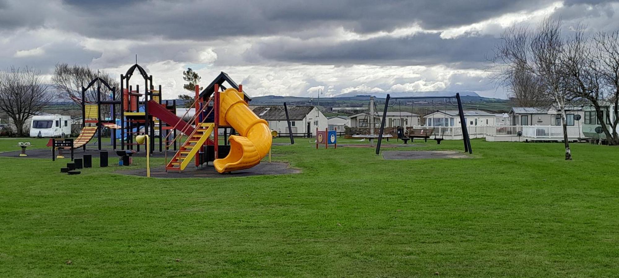 Arual Caravan Manor House Park. Allonby, Cumbria メアリーポート エクステリア 写真